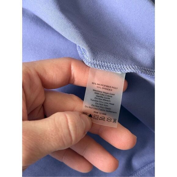 Title Nine Dream V Neck Dress Purple size M Athleisure Solid - Picture 7 of 7